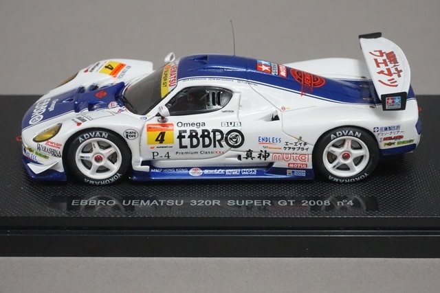 EBBRO 2008年モデル ミニカーセット Amazon | エブロ 1/43 スーパーGT 2008 GTR 限定 ミニカー 500台限定