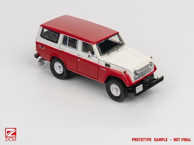 新品 DCM 1/64 ランドクルーザー Land Cruiser FJ55 Red White, Boost