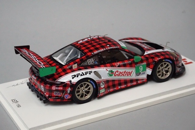 1/43 スパーク FF001 ポルシェ 911 GT3 R Pfaff Motorsports IMSA 2019