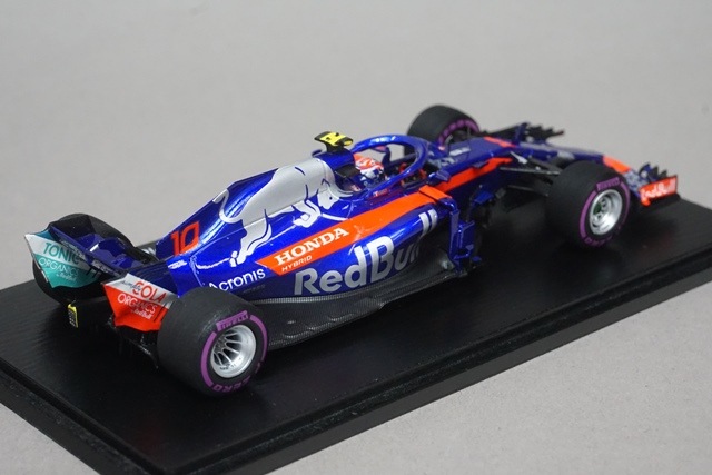 ミニチャンプス　トロロッソ　2018 STR13 ガスリー 1/43 スパーク 1/43 トロロッソ STR13 ガスリー 2018 バーレーン 4位