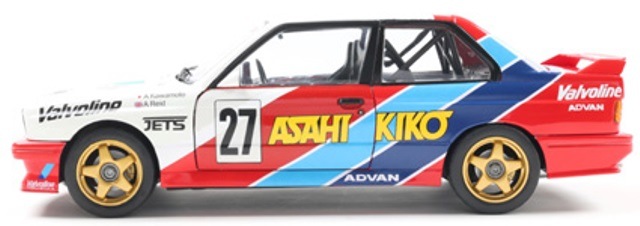 新品 S1801529 SOLIDO 1/18 BMW M3 JTCC 1986 #27 , Boost Gear