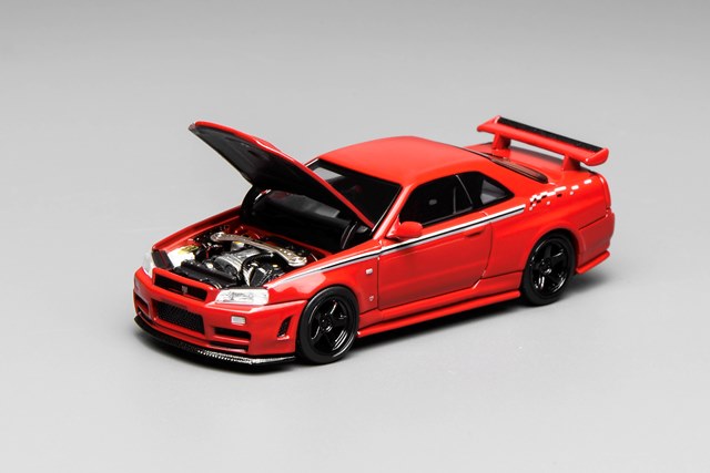 予約 M63420 モーターヘリックス 1/64 Nissan SKYLINE GT-R (R34