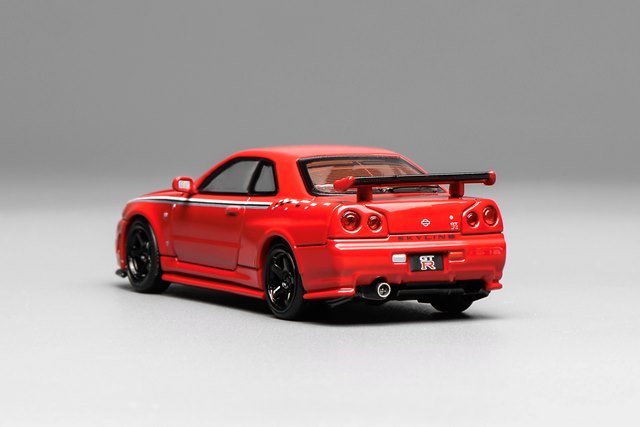 予約 M63420 モーターヘリックス 1/64 Nissan SKYLINE GT-R (R34