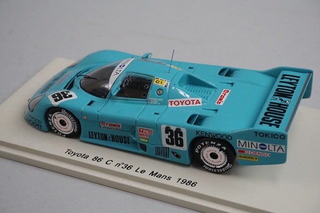 1/43 スパーク S2352 トヨタ 86C ルマン 1986 #36 レイトンハウス
