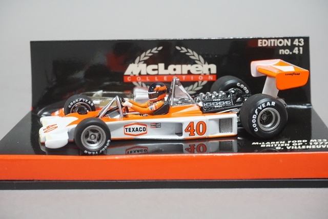 1/43 ミニチャンプス 530774340 マクラーレン FORD M23 BRITISH GP