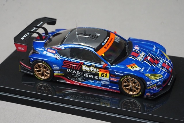 1/43 エブロ 45803 スバル BRZ R&D スポーツ スーパーGT300 2021 #61