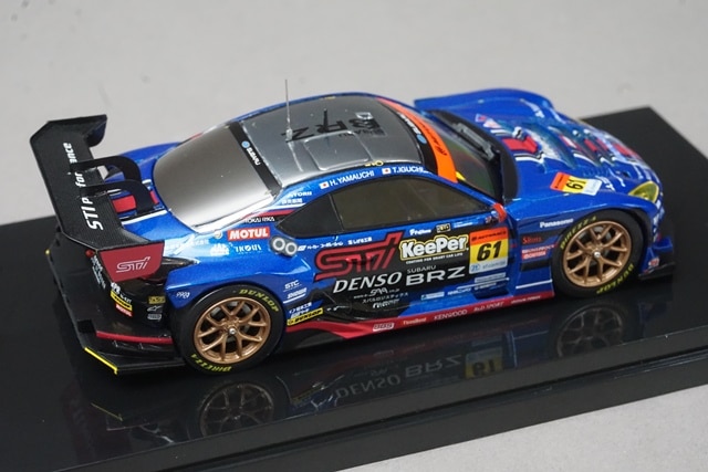 1/43 エブロ 45803 スバル BRZ R&D スポーツ スーパーGT300 2021 #61