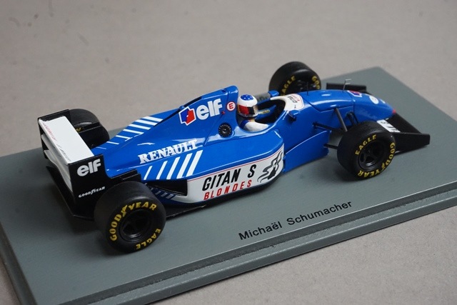 スパーク1/43リジェJS39B M.シューマッハ 1994年エストリルテスト 1/43 スパーク S7406 リジェ JS39B エストリル テスト 1994 M
