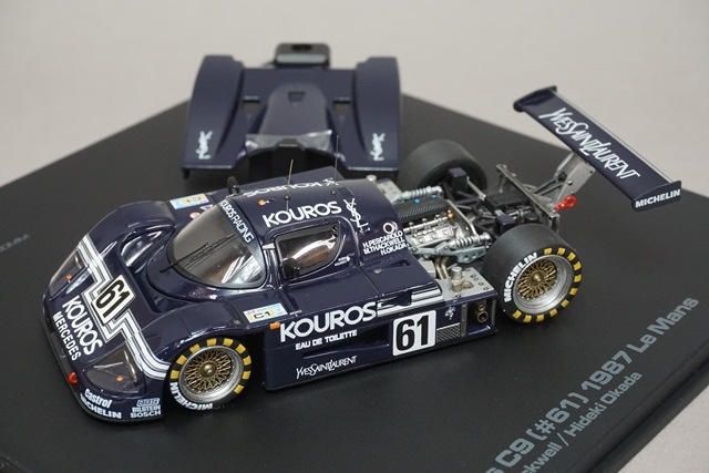 1/43 HPI 8053 �����С� ��륻�ǥ� C9 ��ޥ� 1987 #61 H.�ڥ������� / M.���å������� / ���Ľ���