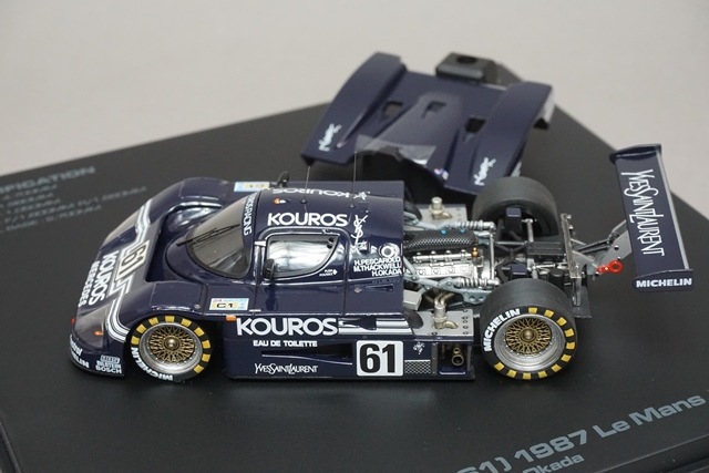 Amazon.co.jp: ケース スパーク 1/43 ザウバー メルセデス C9