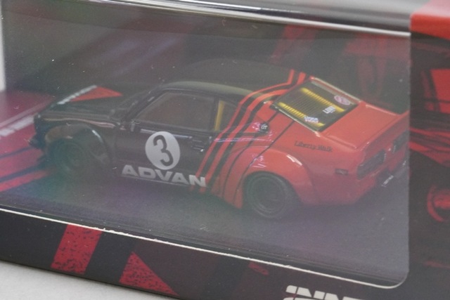 新品 LBWKRX3-02 INNO イノモデル 1/64 マツダ Mazda RX3 SAVANNA LB