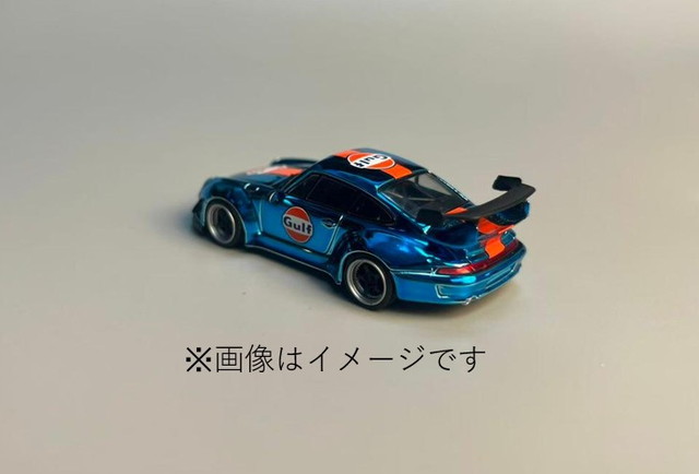激レア！スタッフ No.3 予約 Flame 1/64 RWB 993 Chrome Blue , Boost Gear ミニカー通販