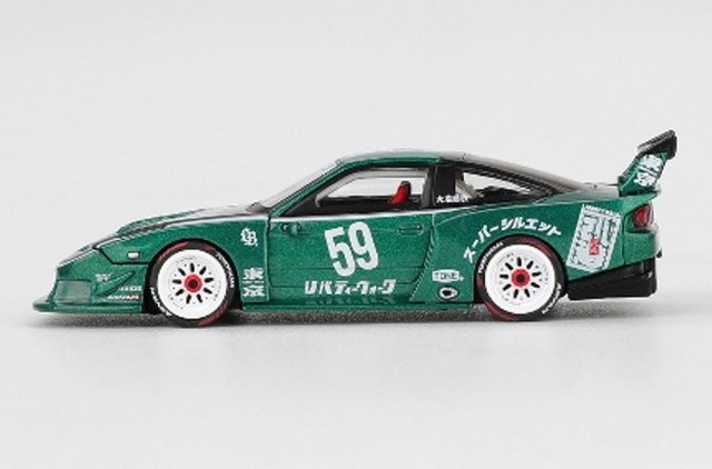 予約 MGT01163-BL TSM MINI-GT 1/64 日産 Nissan LB-Super Silhouette