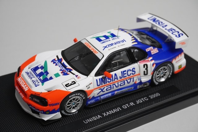 1/43 エブロ P428 ユニシア ザナヴィ GT-R JGTC 2000 #3, Boost Gear