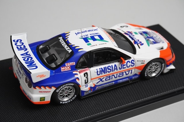 1/43 エブロ P428 ユニシア ザナヴィ GT-R JGTC 2000 #3, Boost Gear