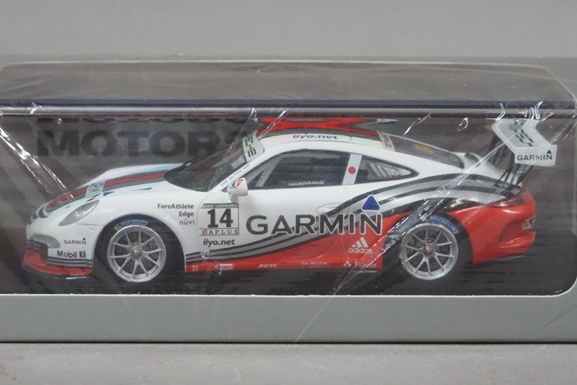 1/43 ポルシェ 911 GT3 カップ カレラカップジャパン 2013 1/43 スパーク WAX20140008 ポルシェ カレラ カップ 日本 2014 GARMIN