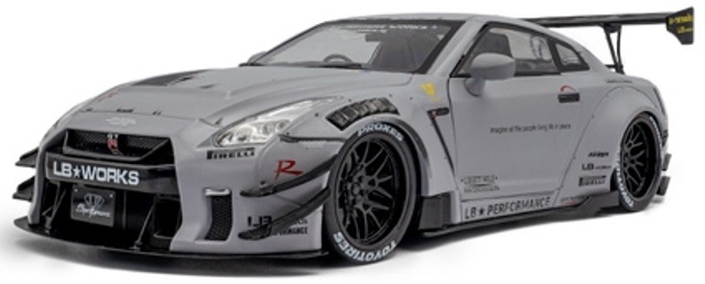 予約 S1805821 SOLIDO 1/18 日産 GT-R (R35) Liberty Walk Body Kit