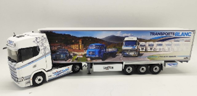 予約 118487 ELIGOR 1/43 スカニア 500S シェロー セミ冷蔵トレーラー