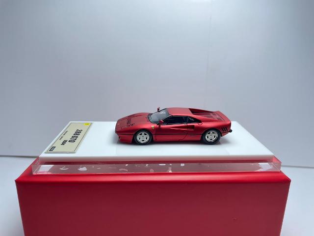 ミニカー BBR  1/43  FERRARI  288 GTO 新品 DM64A038 DMH 1/64 Ferrari 288 GTO Matte Red, Boost Gear