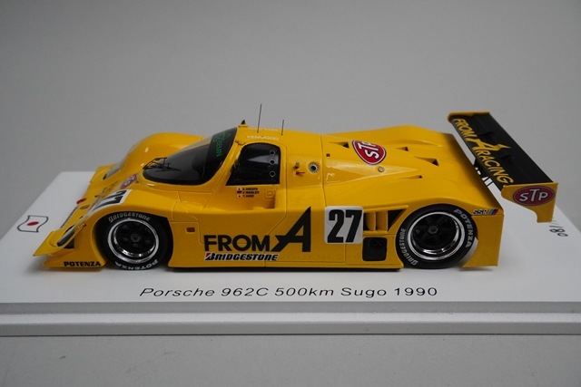 スパーク 1/43 ポルシェ 962C 500km 菅生 1990 スパーク 1/43 ポルシェ 962C 500km 菅生 1990 - メルカリ
