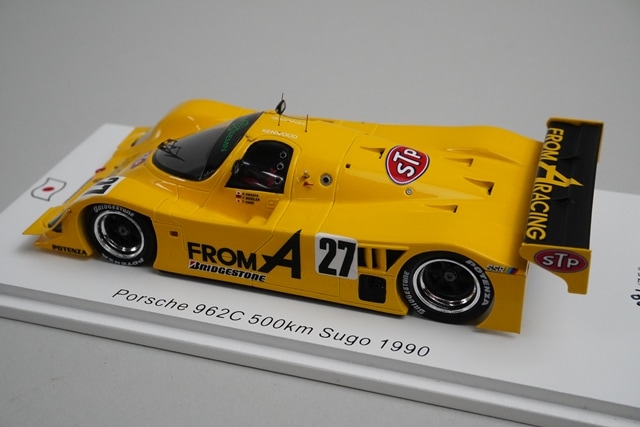 1/43 スパーク SJ081 ポルシェ 962C 500Km 菅生 1990 #27, Boost