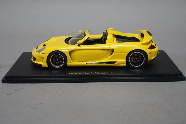 スパーク 1/43 ポルシェ ゲンバラミラージュGT マットブラック