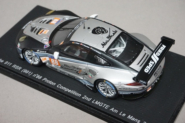 1/43 ���ѡ��� S4237 �ݥ륷�� 911 RSR(991) �ץ��ȥ� ����ڥƥ������ LMGTE Am ��ޥ� 2nd 2014 #88