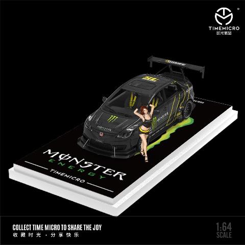 ���� TM645733-1 TimeMicro TM 1/64  ���ӥå� Honda Civic Monster �ե����奢�դ�