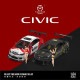 ���� TM645733-1 TimeMicro TM 1/64  ���ӥå� Honda Civic Monster �ե����奢�դ�