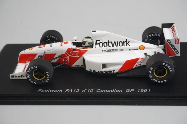1/43 スパーク S3982 フットワーク FA12 カナダGP 1991 #10 S