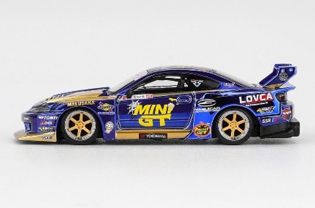 新品 MGT01185-R TSM MINI-GT 1/64 日産 Nissan シルビア (S15) LB