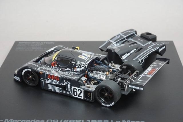 1/43 HPI 8066 ザウバー メルセデス C9 ルマン 1988 #62, Boost Gear