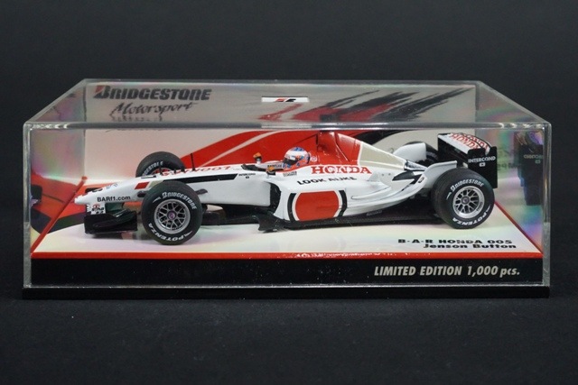 1/43 ミニチャンプス 403030017 BAR HONDA 005 ＃17 Jenson Button