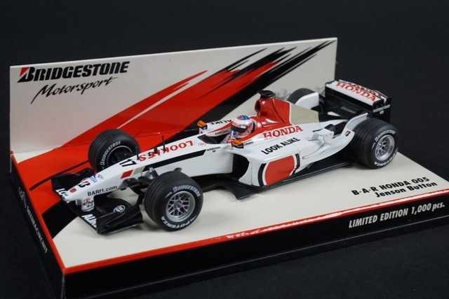 1/43 ミニチャンプス 403030017 BAR HONDA 005 ＃17 Jenson Button