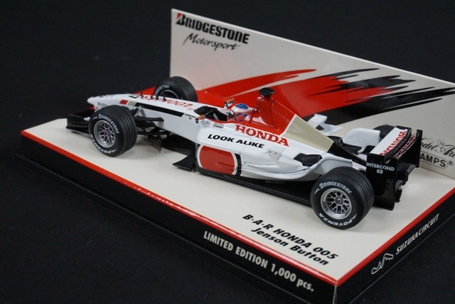 1/43 ミニチャンプス 403030017 BAR HONDA 005 ＃17 Jenson Button