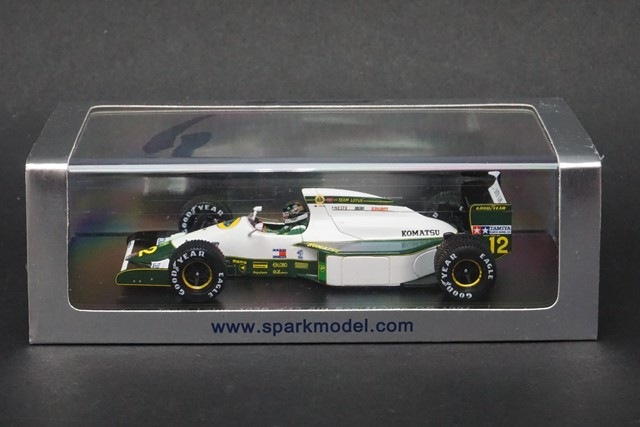1/43 スパーク S1786 チーム ロータス 102B サンマリノGP 6位 1991 #12