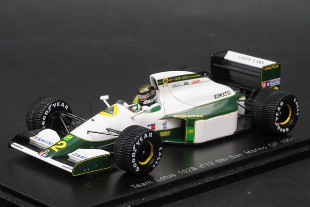 1/43 スパーク S1786 チーム ロータス 102B サンマリノGP 6位 1991 #12