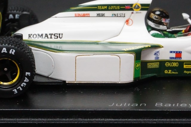 1/43 スパーク S1786 チーム ロータス 102B サンマリノGP 6位 1991 #12