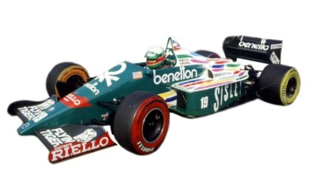 ͽ�� TMK 449 ���ᥪ���å� 1/43 BMW BENETTON BMW B186 ����ꥫ U.S.A. GP 1986 G. �٥륬�� - T. �ե��� white metal kit model