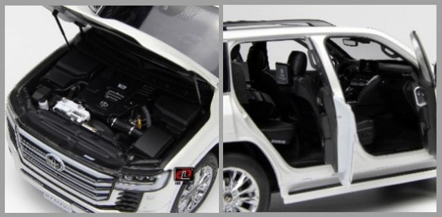 トヨタ ランドクルーザー300 1/18 ホワイト 予約 LCD18013ZXWH LCD 1/18 トヨタ ランドクルーザー300 ZX