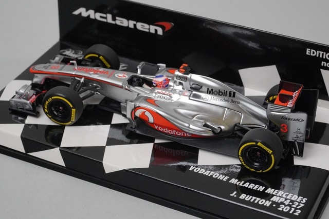 1/43 F1ミニチャンプス　マクラーレン MP4/4 ミニチャンプス 1/43 ボーダフォン マクラーレン メルセデス MP4-27