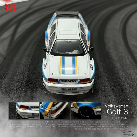 予約 Rhino Model RM 1/64 ゴルフ Volkswagen Golf Mk3 コンセプト