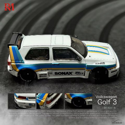 予約 Rhino Model RM 1/64 ゴルフ Volkswagen Golf Mk3 コンセプト
