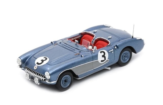新品 US181 スパーク 1/43 シボレー Chevrolet Corvette C1 #3 12H
