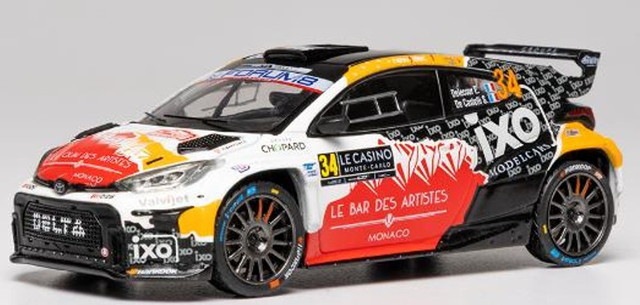 予約 18RMC274 イクソ 1/18 トヨタ GR ヤリス Rally2 2026年 ラリー