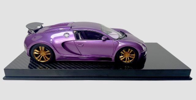 【バナナ】1/18 ミニチャンプス ブガッティ ヴェイロン Amazon | 1/18 ブガッティ 〓 ヴェイロン Super Sport/Top Gear