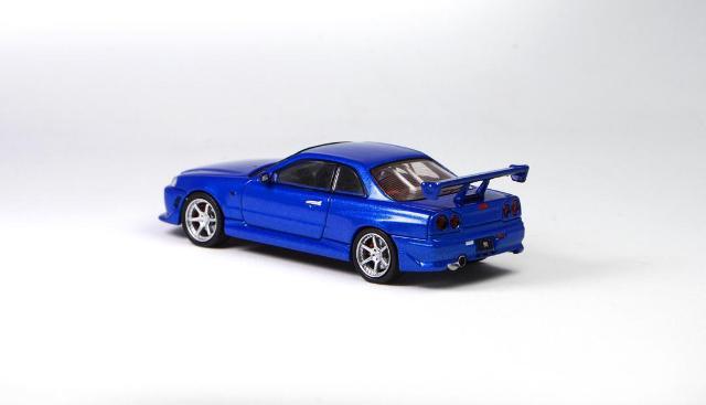 予約 KOD 1/64 日産 スカイライン Skyline GT-R R34 Bayside