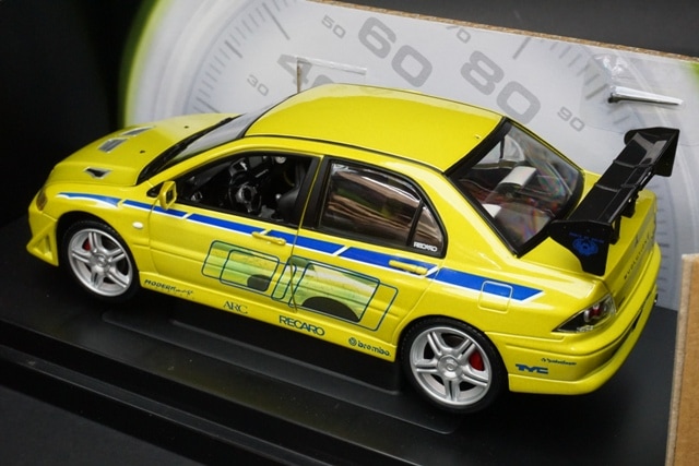 1/18 RCERTL 33448 2002Mitsubishi Lancer Evo 7 ワイルドスピード