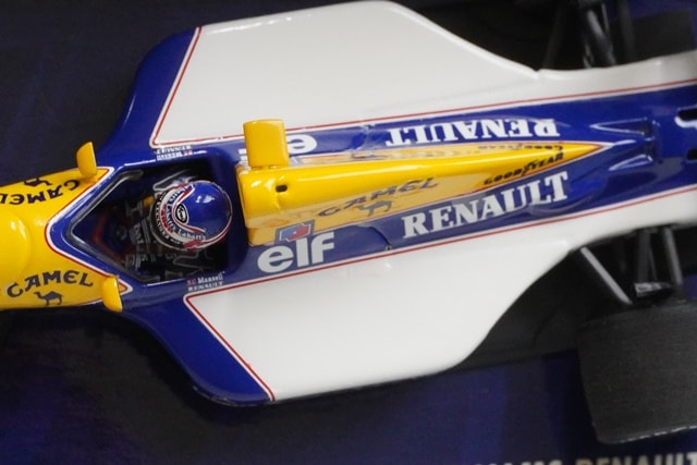 1/43 ミニチャンプス 400910005 ウィリアムズ ルノー FW14 1991 #5 N