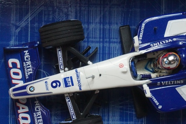 1/43 ミニチャンプス 400010006 ウィリアムズ F1 BMW FW23 J.P.MONTOYA